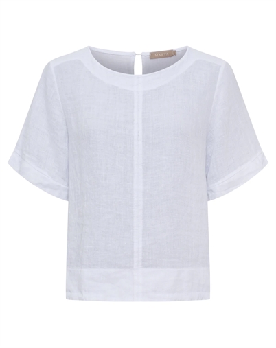 Marta du Chateau - MDCCeyla Top - Optical White